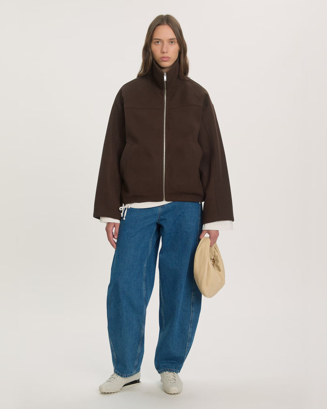 EDITED Jacke Brodey Jacket Black Coffee – Bild 2