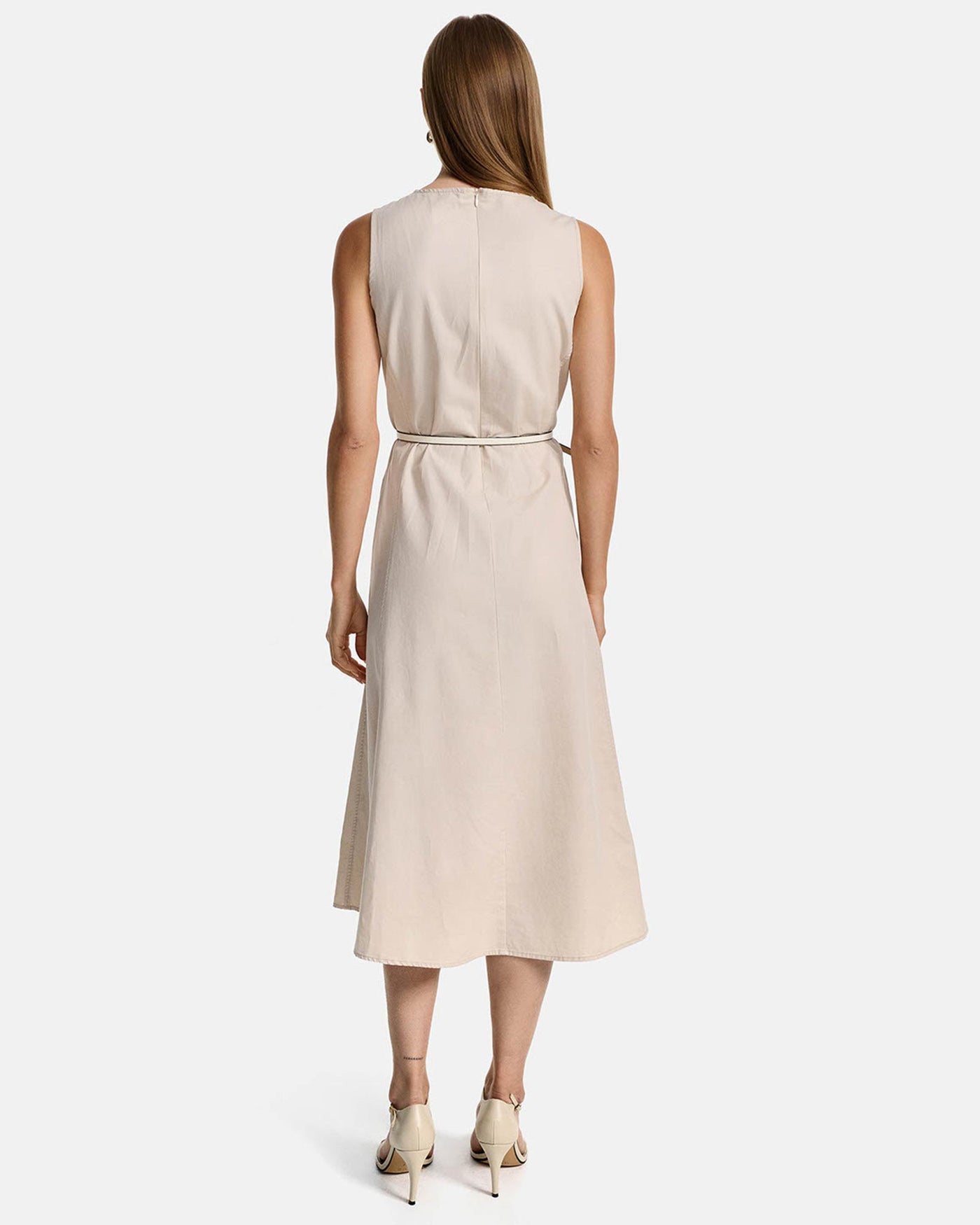 Midikleid Kurzarm Creme myMEID