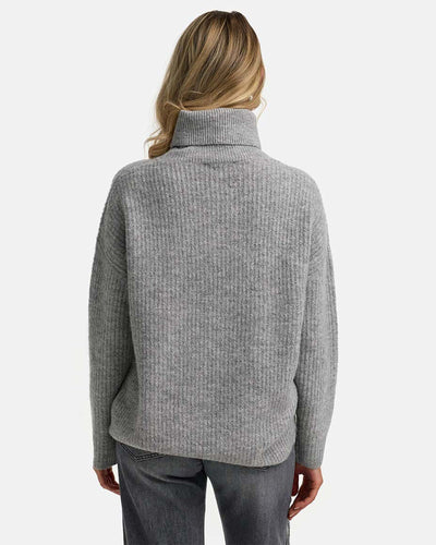 Pullover mit Alpaka Light Grey myMEID