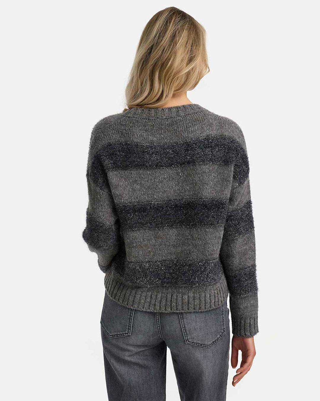 Pullover mit Alpaka Light Grey