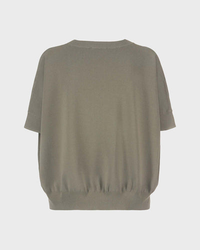 Strickshirt Dropshoulder Olive myMEID
