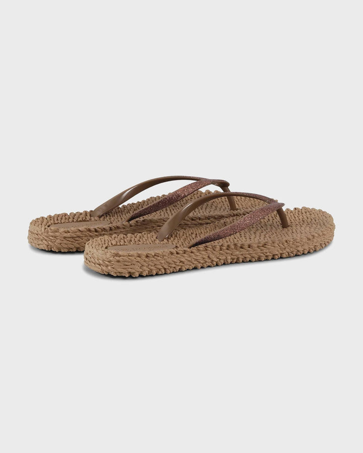 Flip Flop With Glitter Mocca