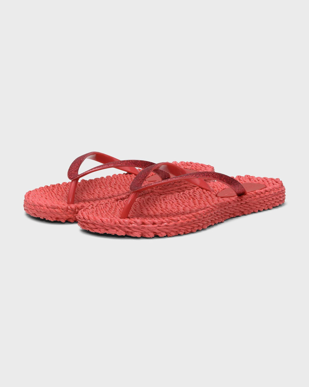 Flip Flop With Glitter Baked Apple