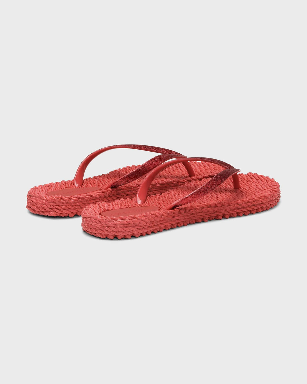 Flip Flop With Glitter Baked Apple