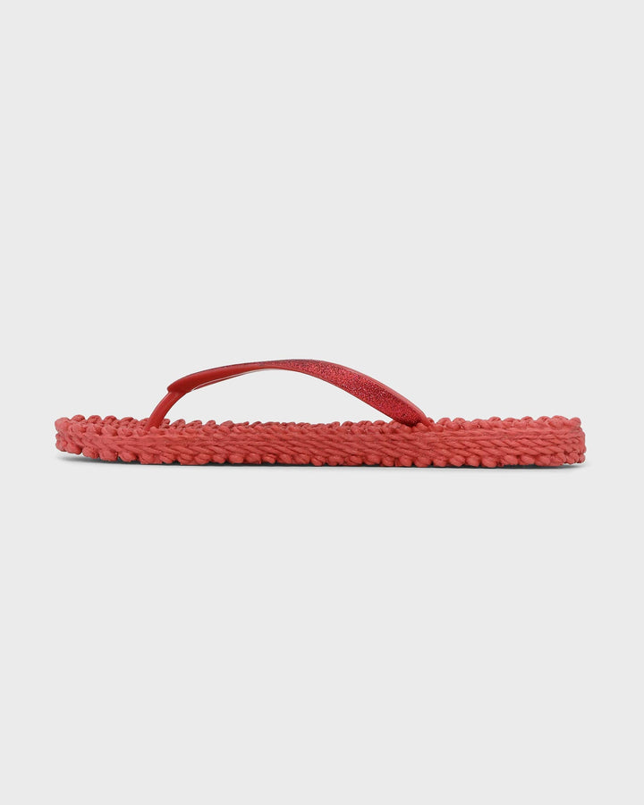Flip Flop With Glitter Baked Apple
