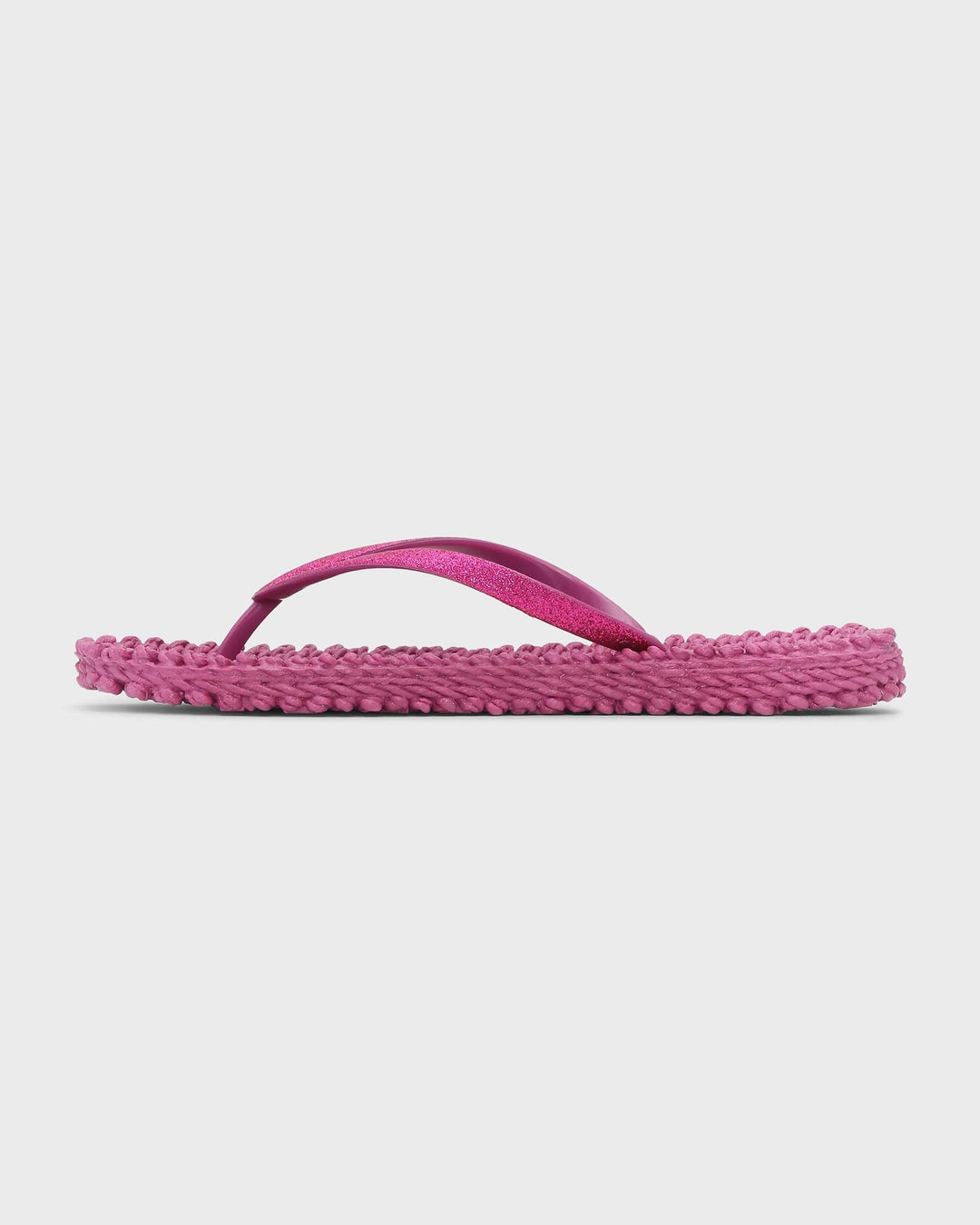 Flip Flop With Glitter Magenta Haze