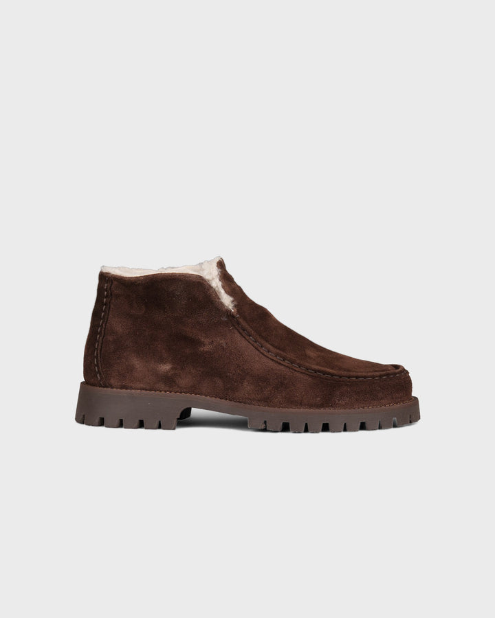 Copenhagen Studios Schuhe CPH847 Suede Teddy Chocolate
