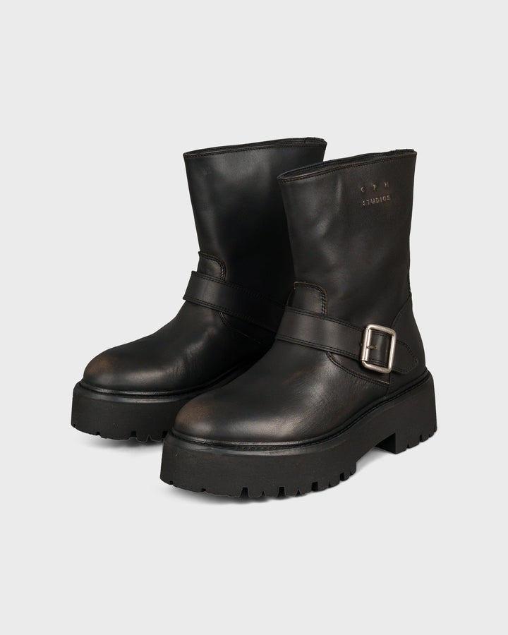 Copenhagen Studios Schuhe CPH900 Vintage Leather Black – Bild 3