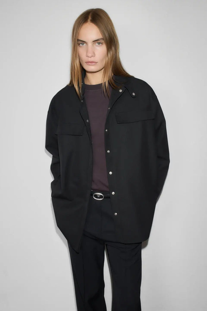 CPH Overshirt 1 Wool Black