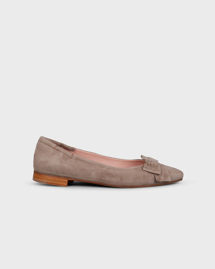 Ballerina Camoscio Taupe