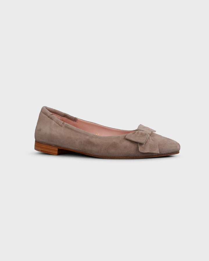 Ballerina Camoscio Taupe
