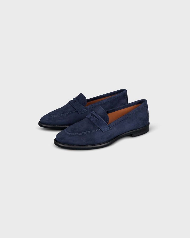 Loafer Camoscio Blue
