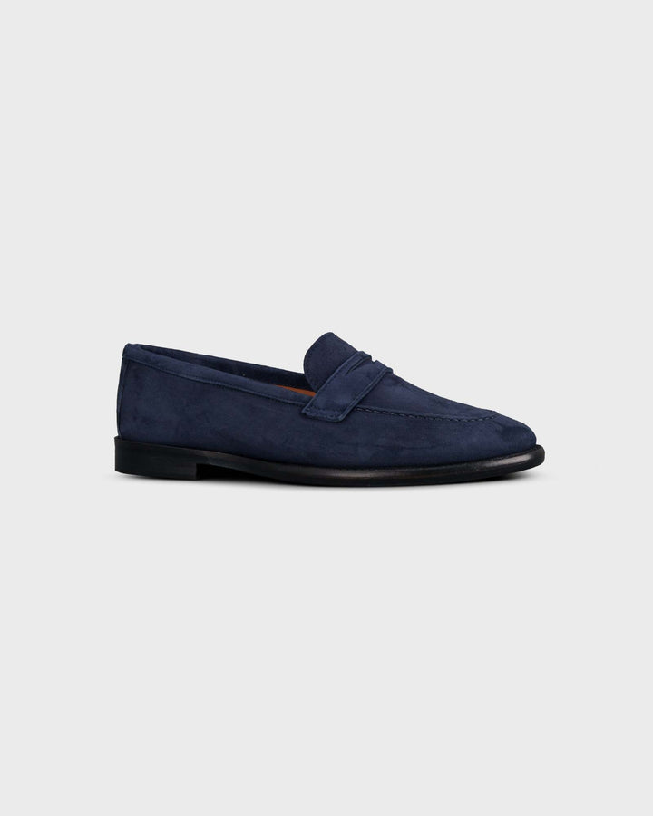 Loafer Camoscio Blue