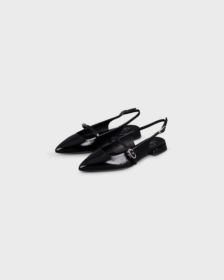Slingballerina Cuoio Black
