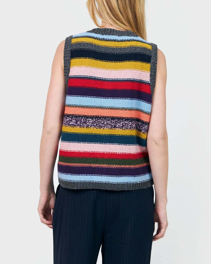 lollys laundry Weste CaitLL Knit Multi – Bild 4