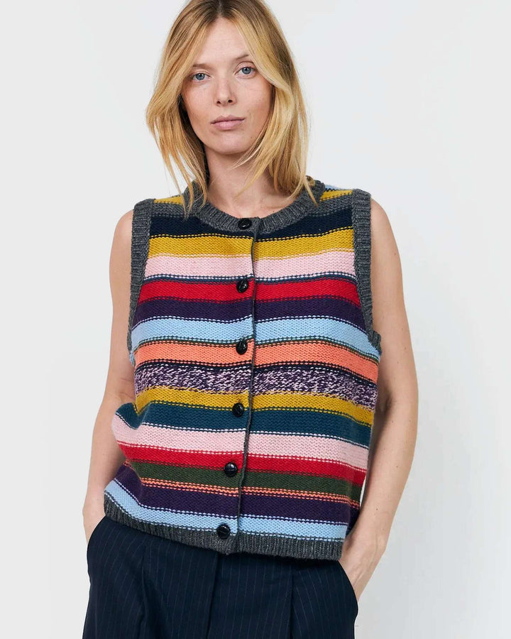 lollys laundry Weste CaitLL Knit Multi – Bild 5