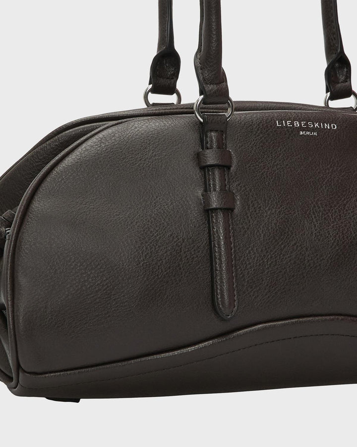 Liebeskind Berlin Handtasche Capri Satchel M Deep Soil – Bild 4