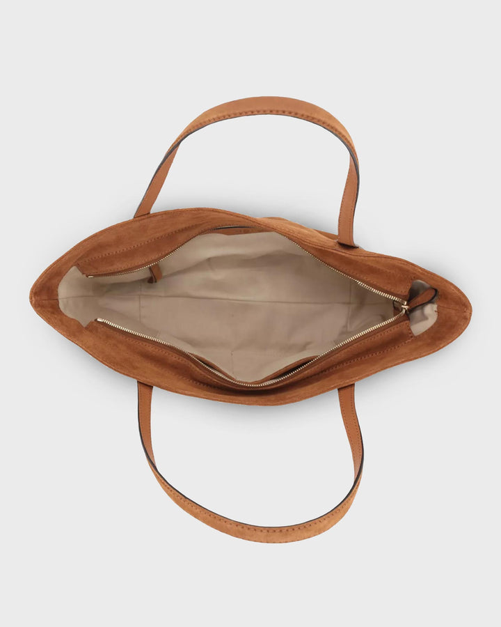 Carina Shopper Cuoio