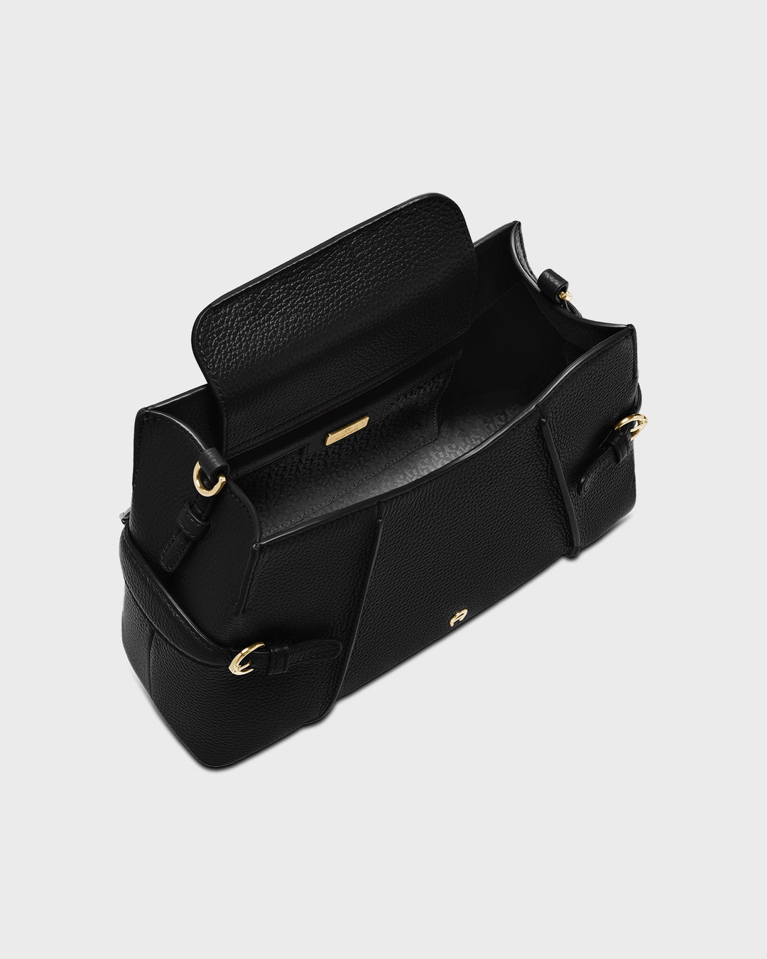 Aigner Handtasche Cavallo M Black – Bild 3