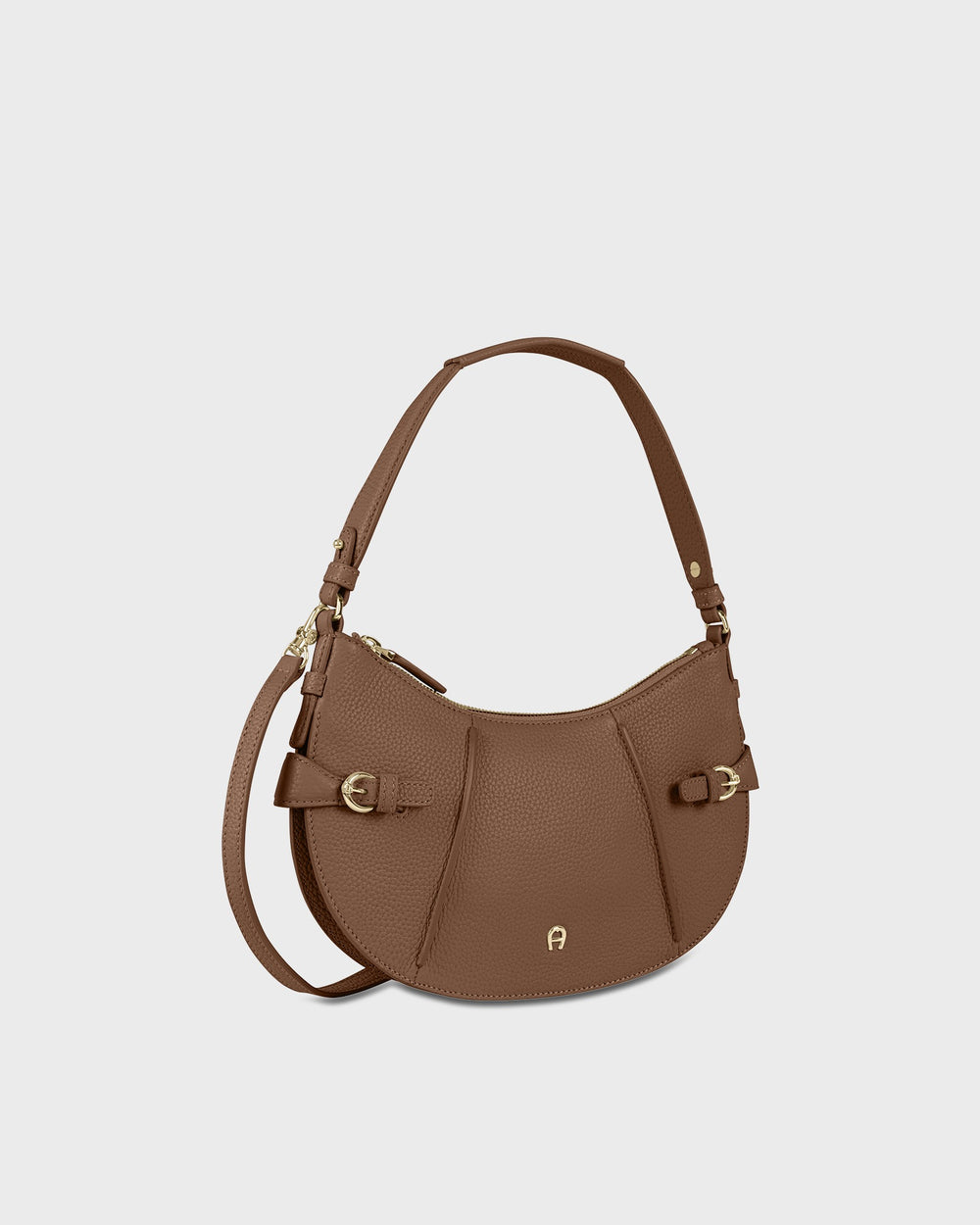 Aigner Handtasche Cavallo S Saddle Brown – Bild 2