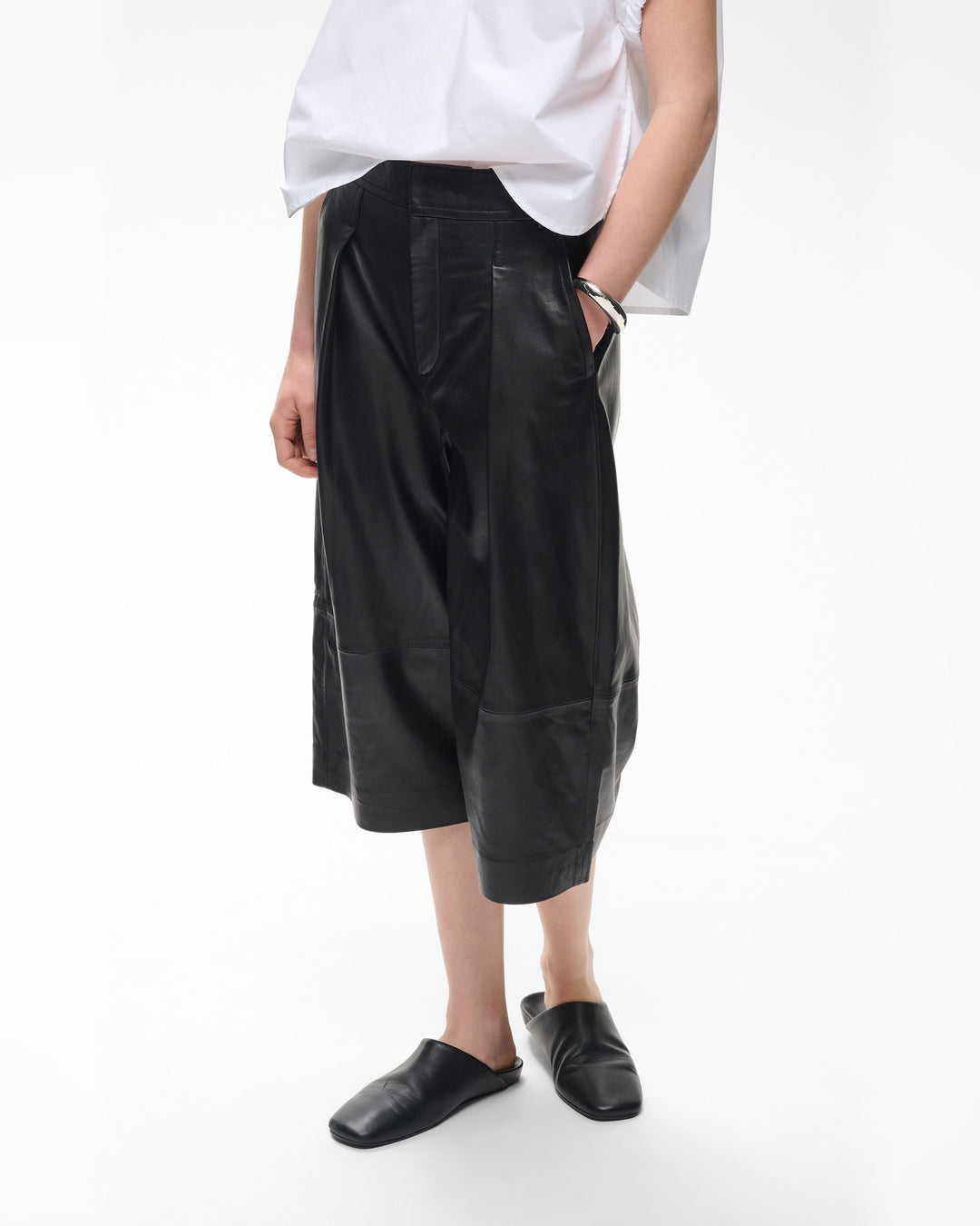 InWear Hose Celinahiw Culotte Pant Black – Bild 4