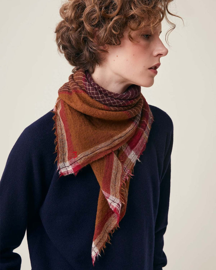 MOISMONT Scarf Chai Scarf No. 752 Taffeta