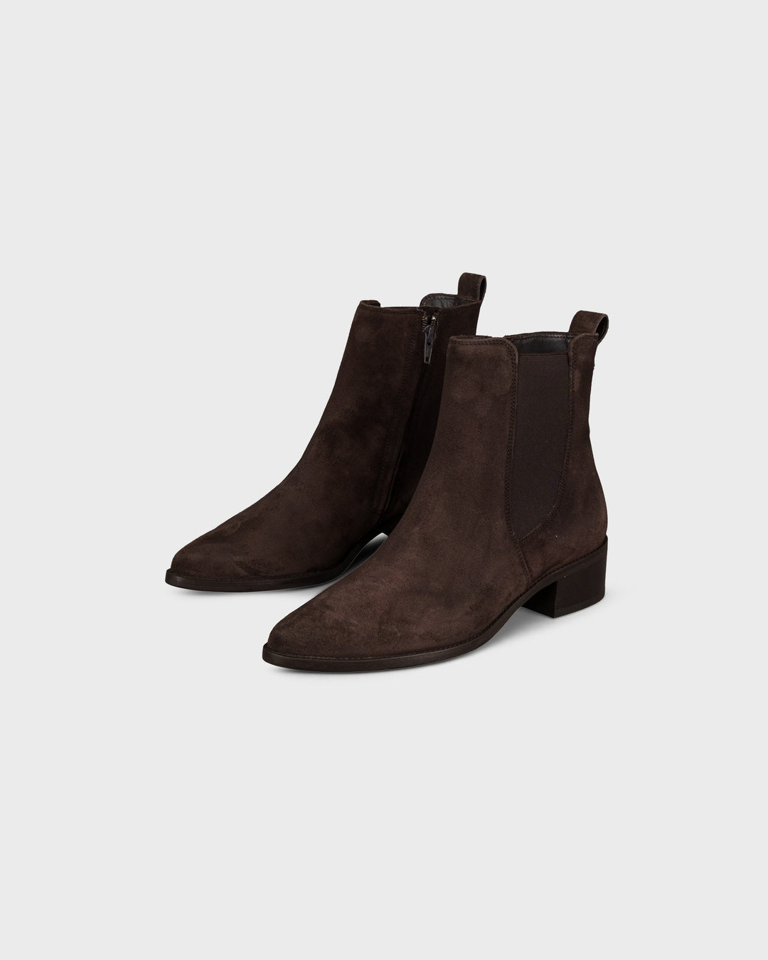 Chelsea Braun Soft Suede Mocca