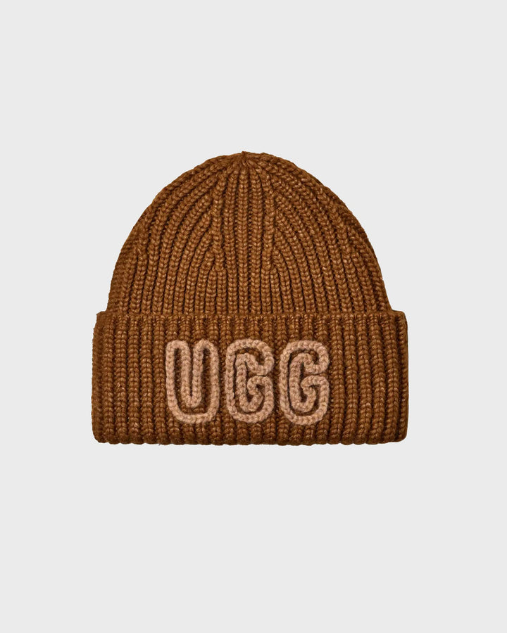 Chunky Crafted Rib Beanie Deco