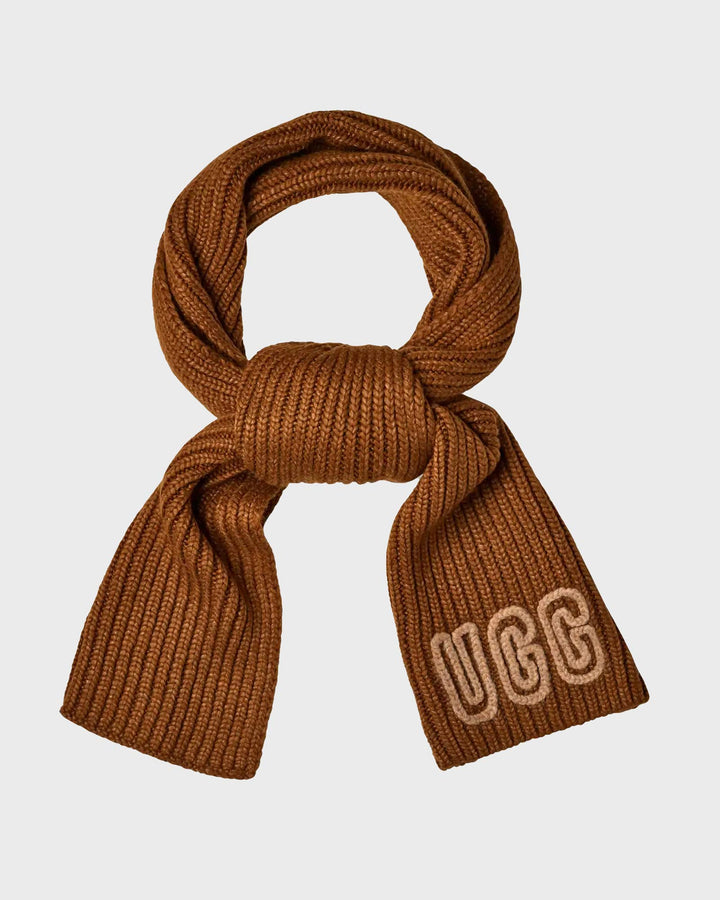 Chunky Crafted Rib Scarf Deco