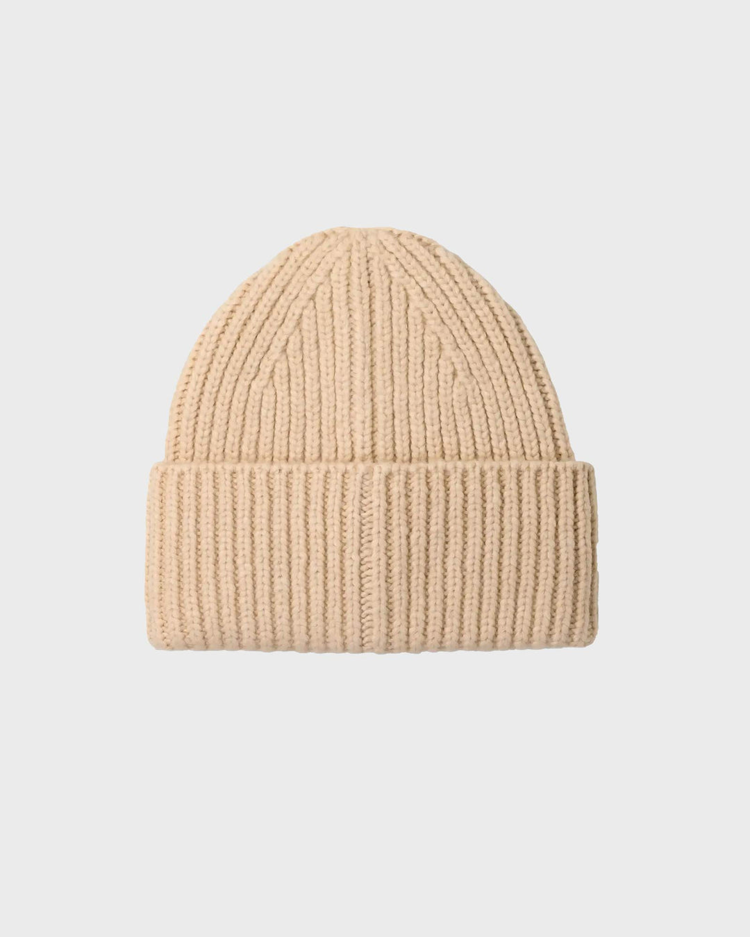 Chunky Rib Beanie Cream