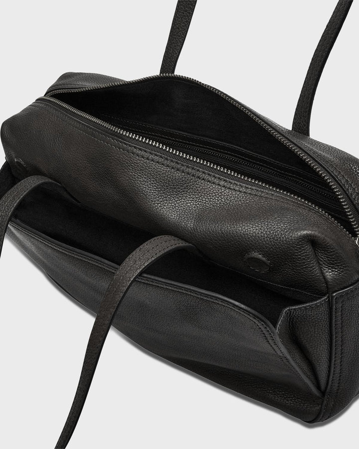 Liebeskind Berlin Handtasche Clarice II Satchel M Black – Bild 4