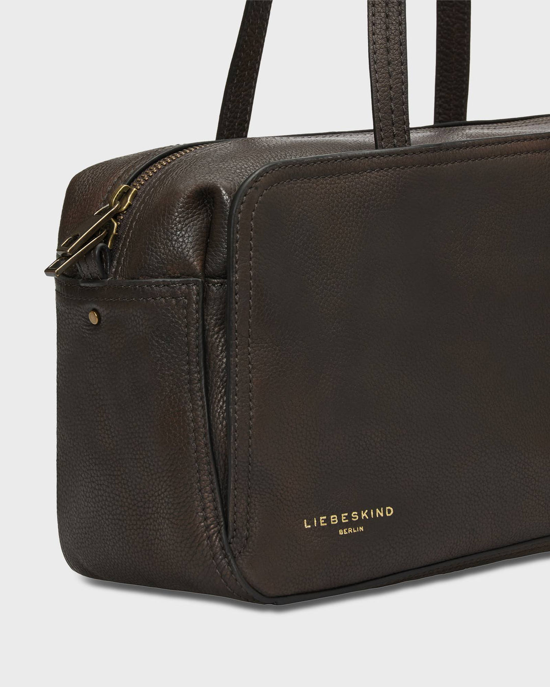 Liebeskind Berlin Handtasche Clarice II Satchel M Deep Soil – Bild 4