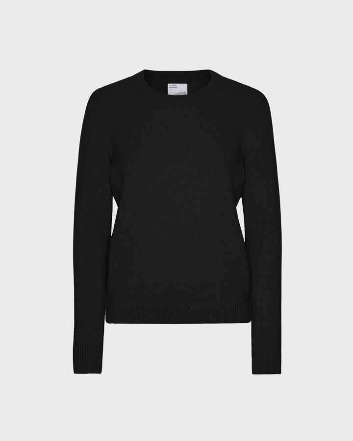 Classic Merino Wool Crew Deep Black