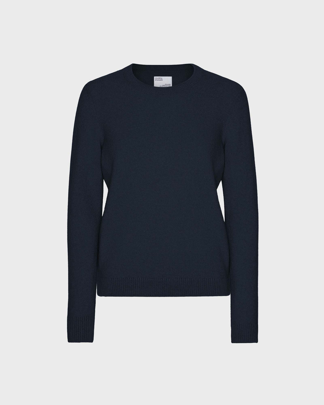 Classic Merino Wool Crew Navy Blue