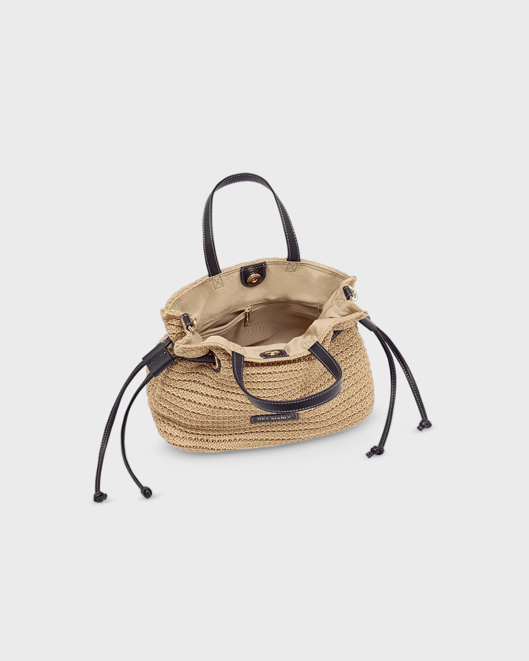 Coastal Companion Straw S Sand Black