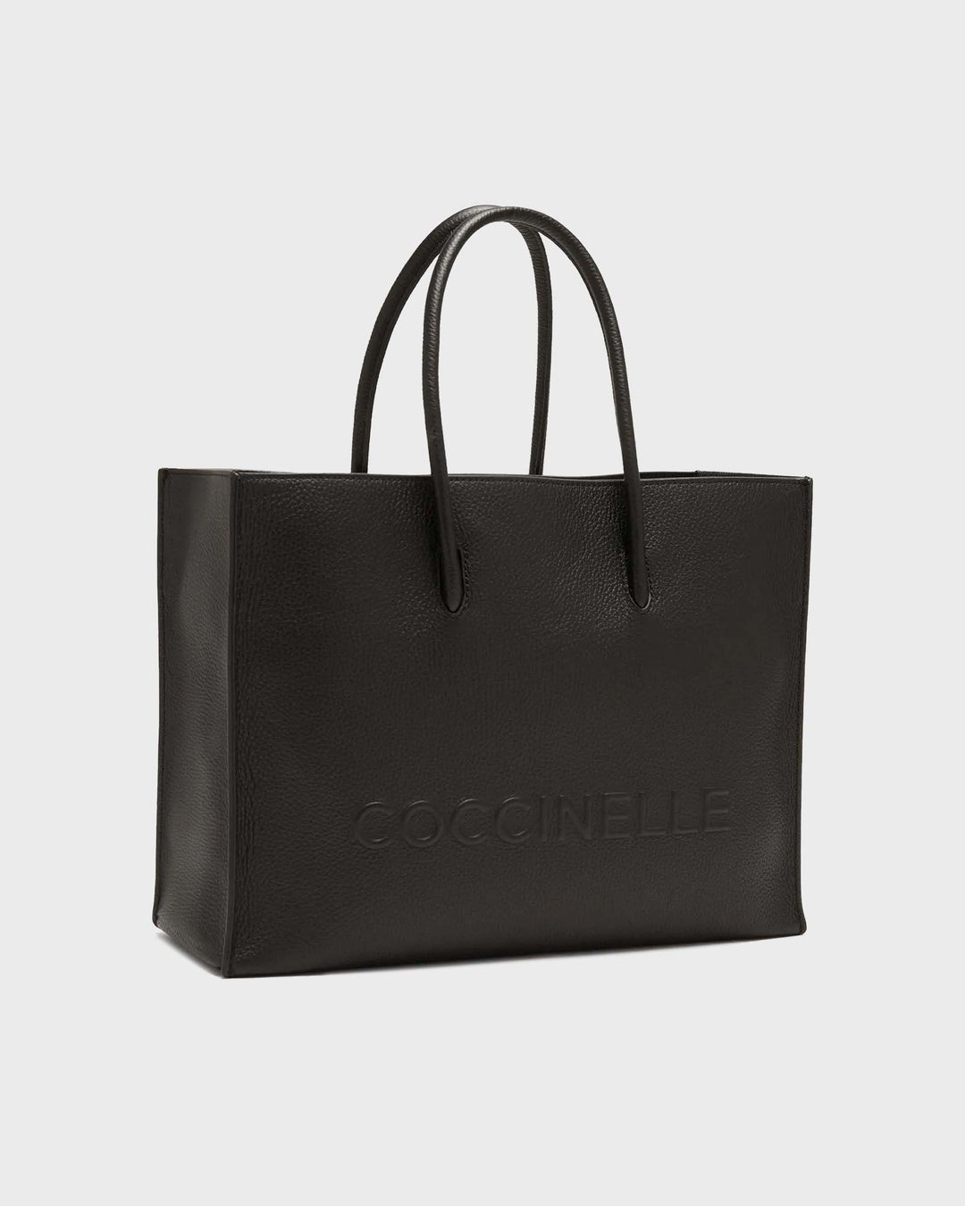 Coccinelle Myrtha Maxi Logo Medium Black
