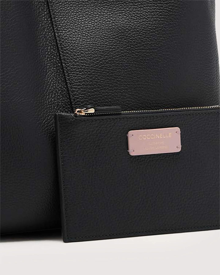 Coccinelle Handtasche Coccinelle C-Easy Large Black – Bild 3