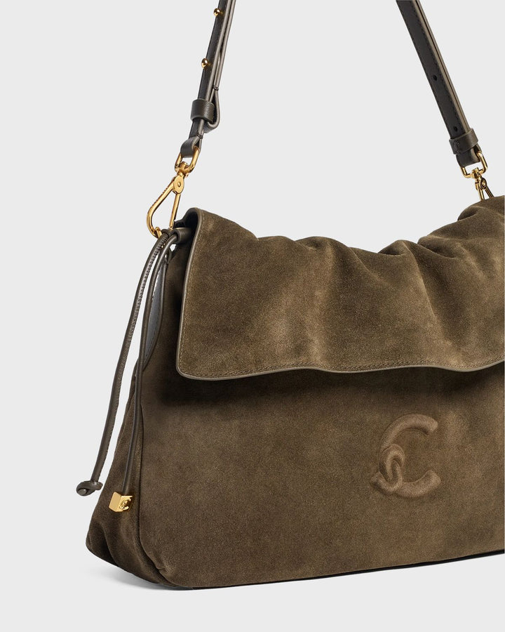 Coccinelle Handtasche Coccinelle Lidia Suede Fango – Bild 4
