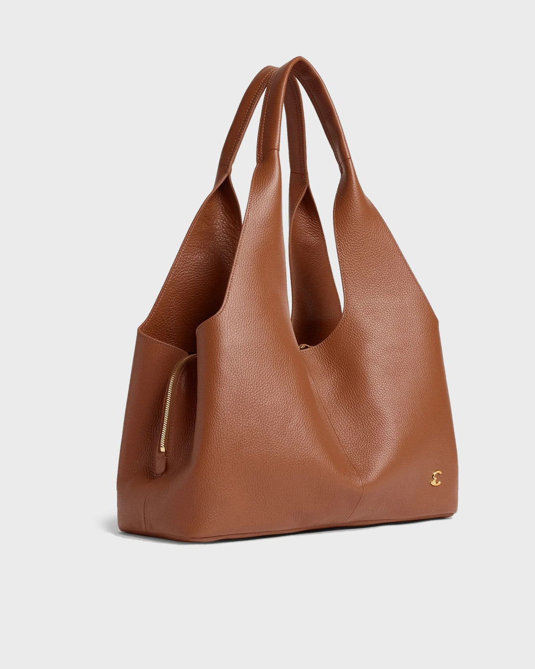 Coccinelle Handtasche Coccinelle Nell Cognac – Bild 2