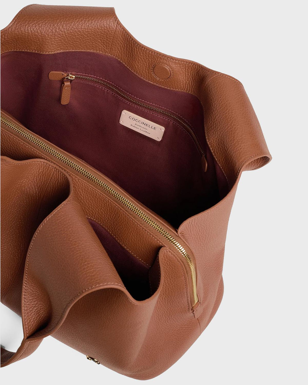 Coccinelle Handtasche Coccinelle Nell Cognac – Bild 3