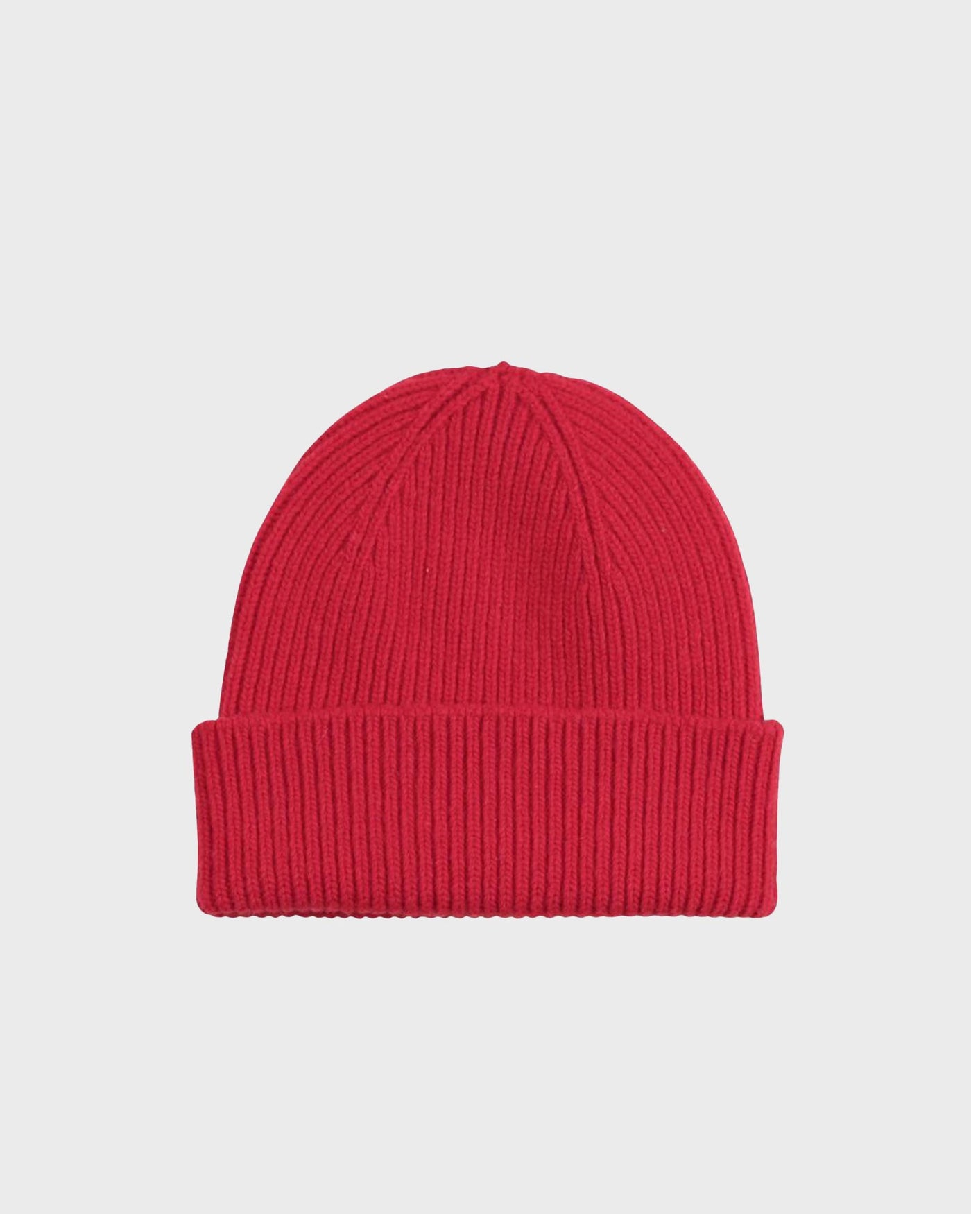 Colorful Standard Mütze Merino Wool Beanie Scarlet Red myMEID