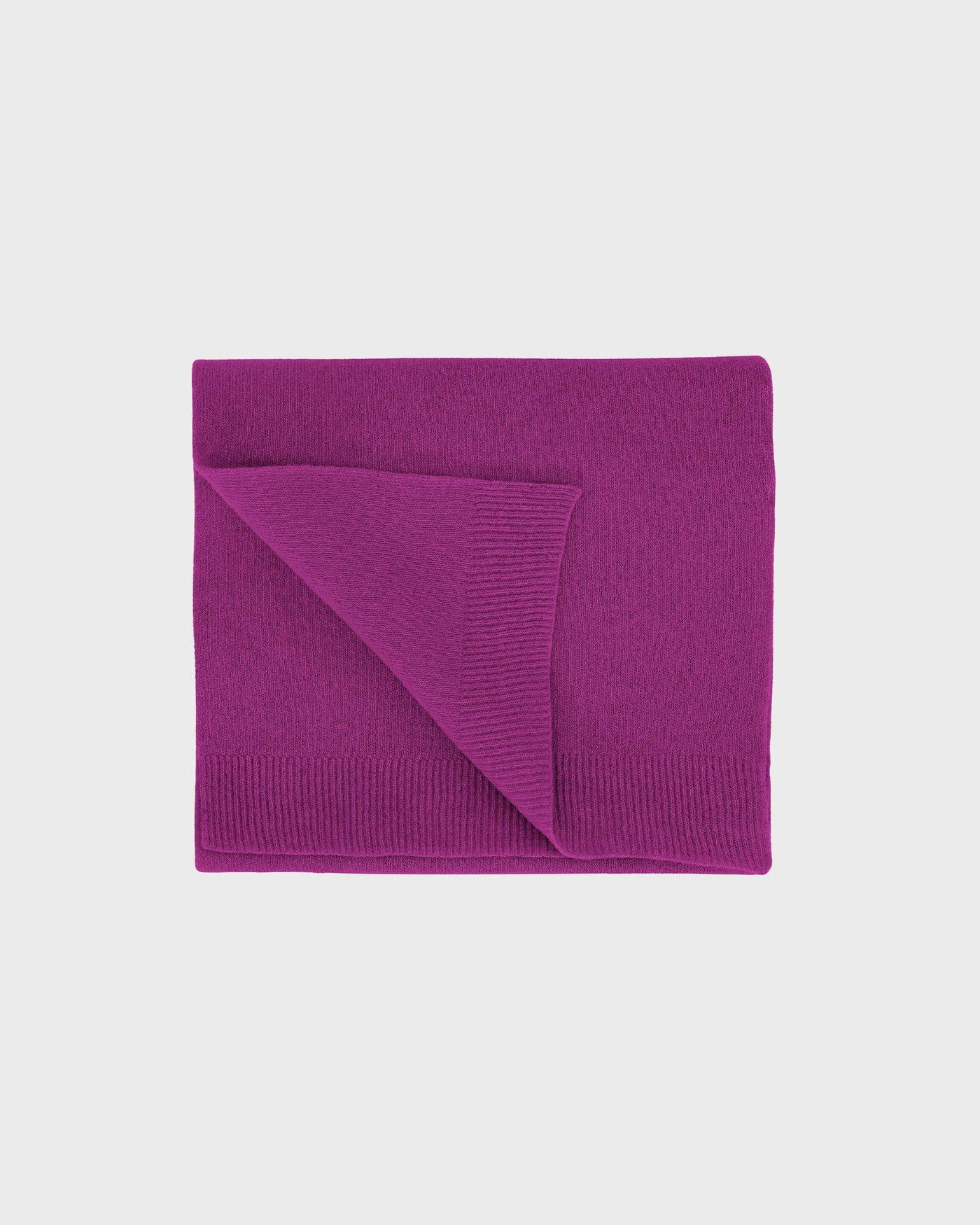 Merino Wool Scarf Magenta Blaze myMEID