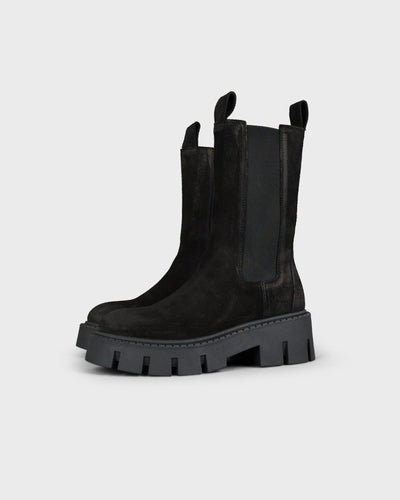 Copenhagen Studios Damen Boots CPH139 Waxed Suede schwarz myMEID