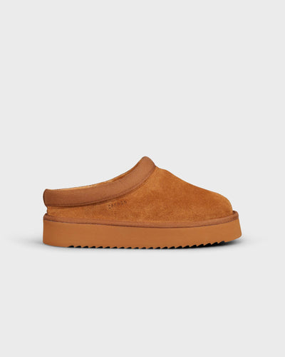 Copenhagen Studios Pantoletten CPH249 Suede Cognac myMEID