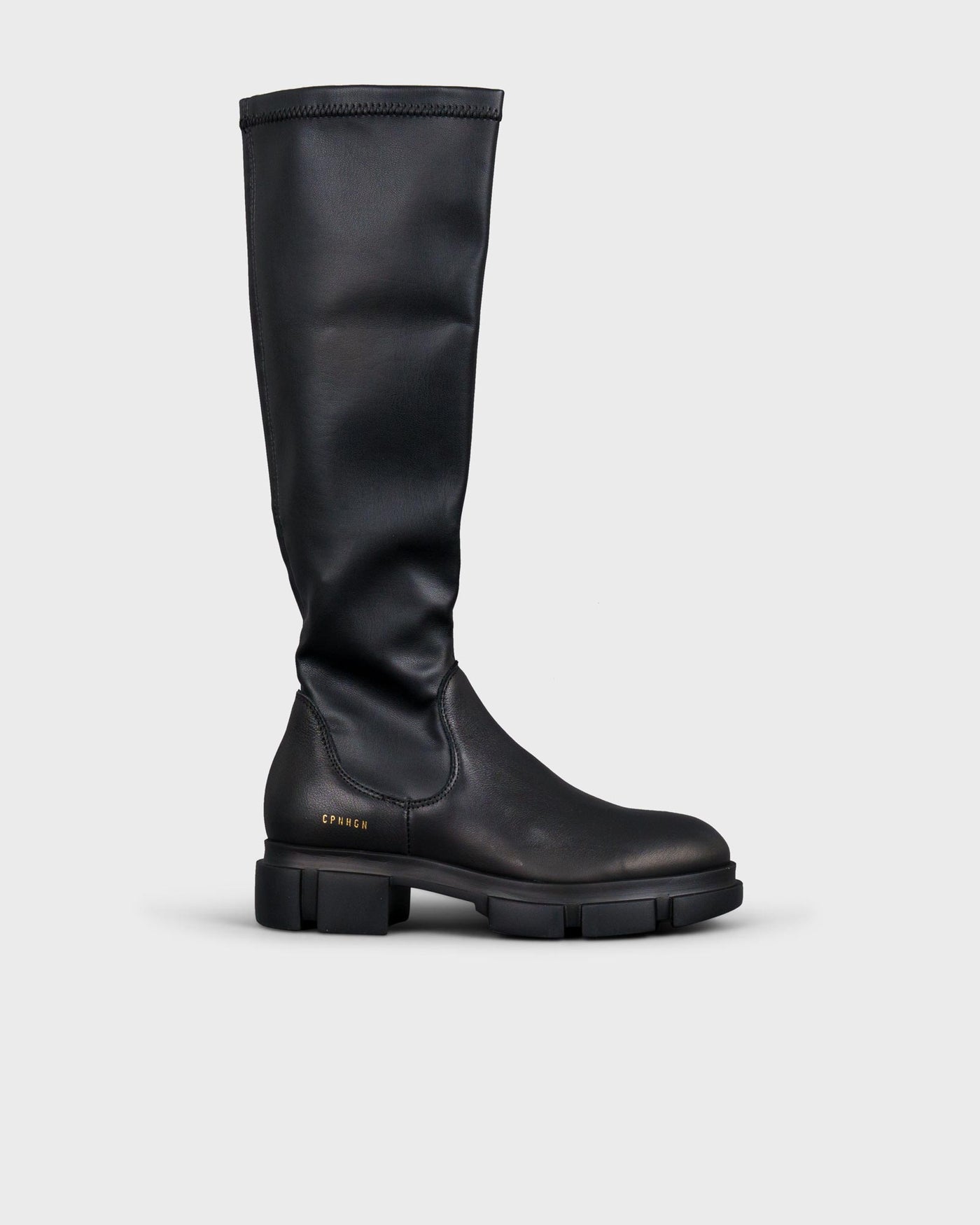 Copenhagen Studios Stiefel CPH556 Vitello/Vegan Stretch Black myMEID