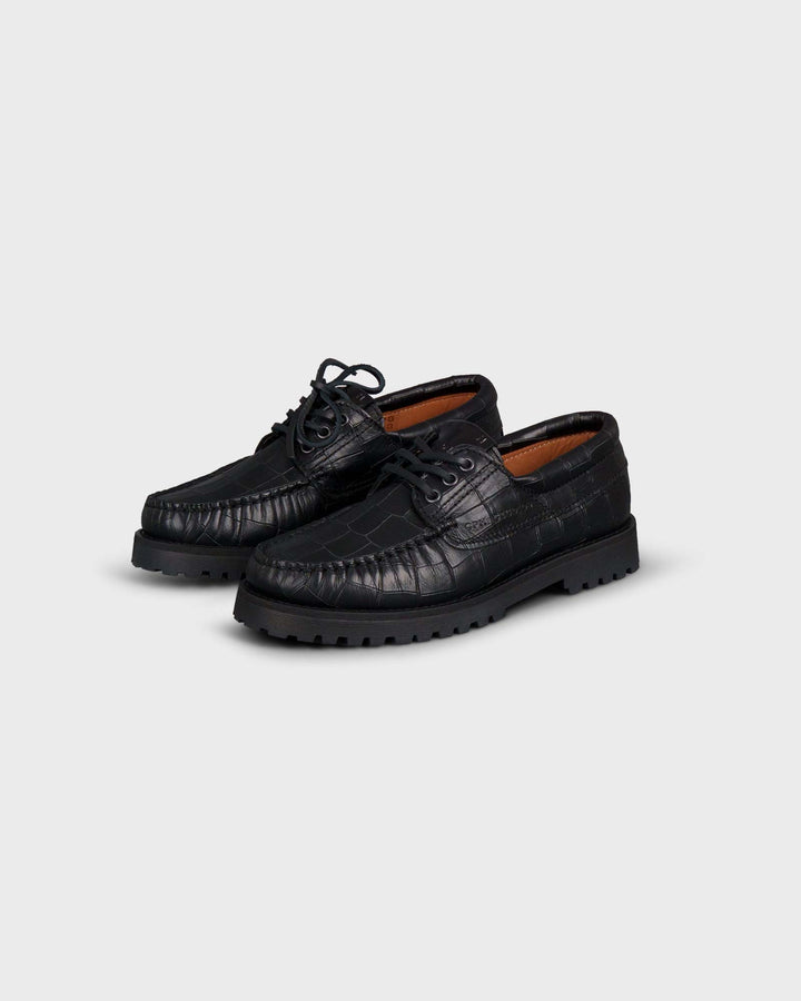 CPH616 Croco Leather Black