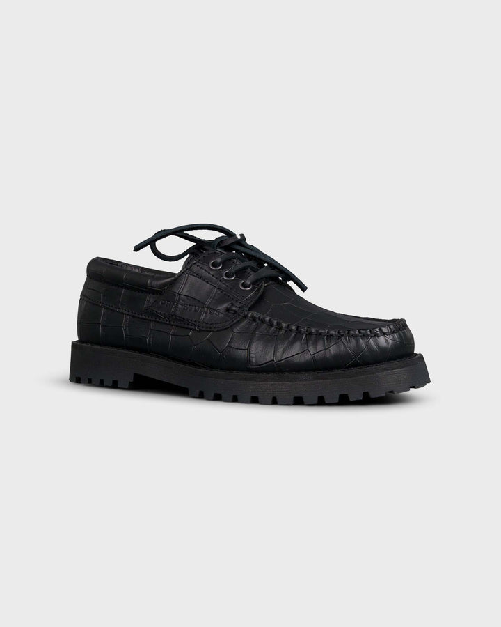 CPH616 Croco Leather Black