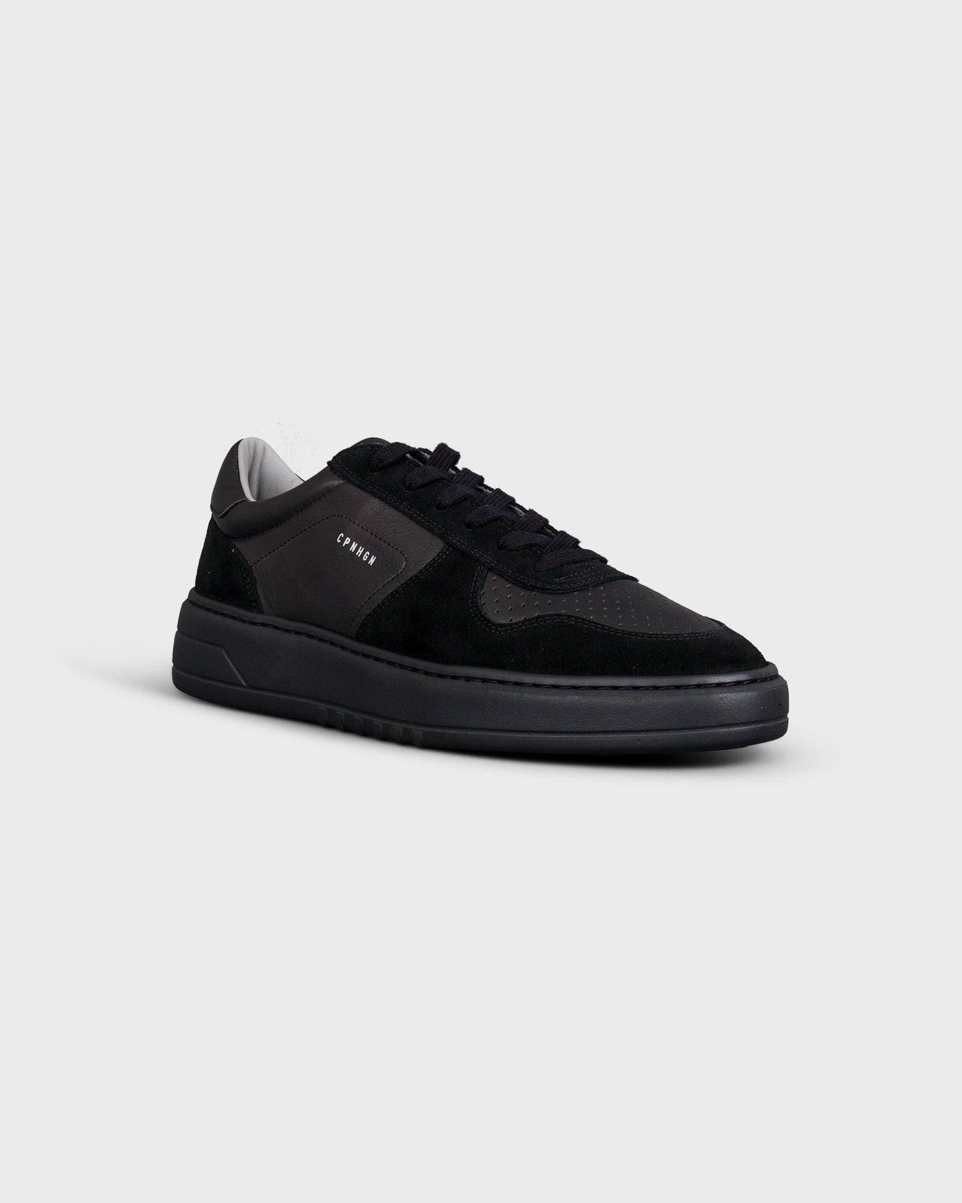 Copenhagen Studios Herren Sneaker CPH77M Leather Mix Black myMEID