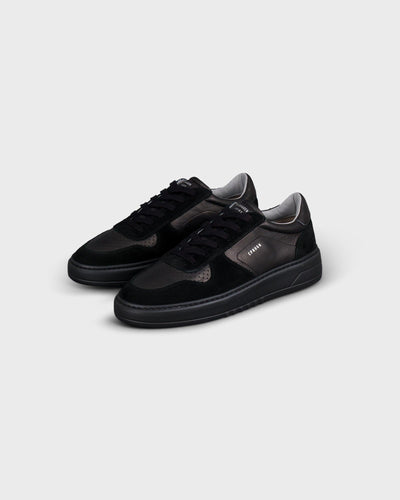 Copenhagen Studios Herren Sneaker CPH77M Leather Mix Black myMEID