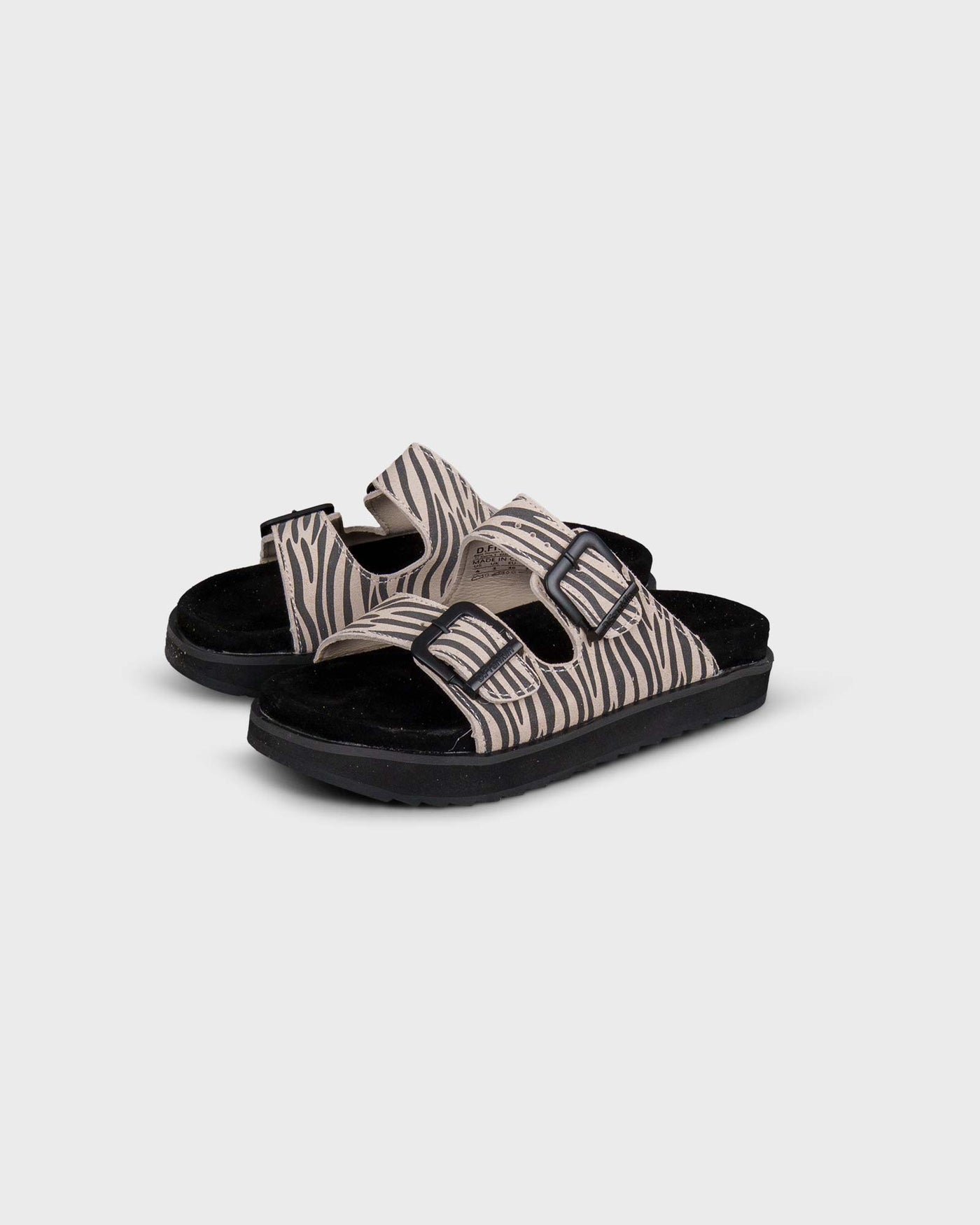 Nordic Sandal Buckle Zebra myMEID